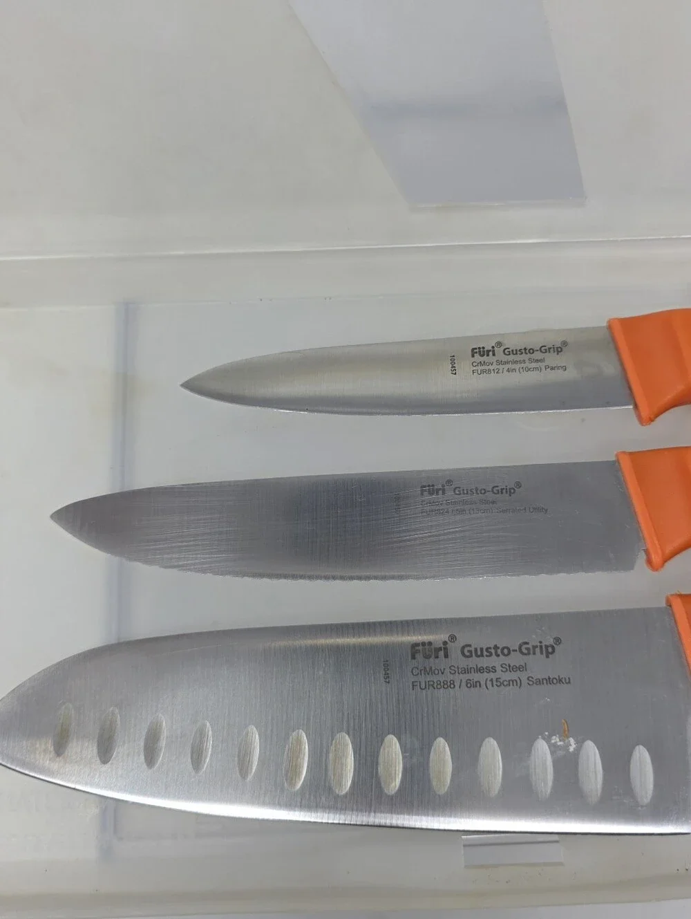 Furi Rachael Ray RR 3-Piece Gusto-Grip Basics Knife Set with Case